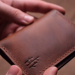 Premium Compact Leather Wallet