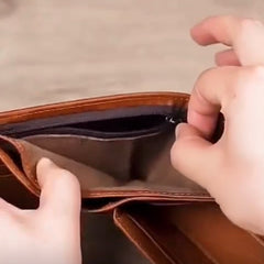 Premium Stag's Men Head Wallet