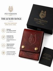 Premium Wine Leather Men Wallet