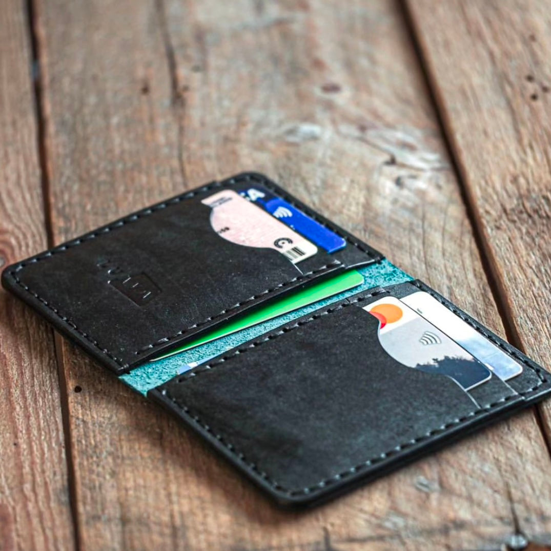 Premium Cyan Look Men Wallet