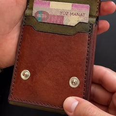 Premium Wolf Genuine Leather Men Wallet