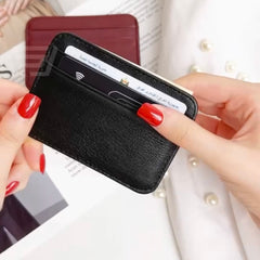 Premium Blockae Leather Cardholder