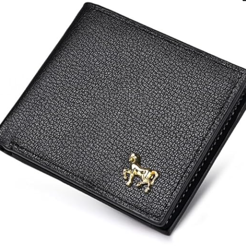Premium Metal Horse  Men Wallet