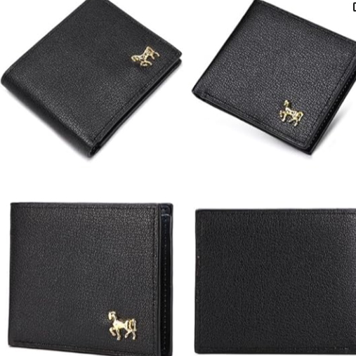Premium Metal Horse  Men Wallet