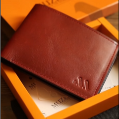 Premium Dark Grain  Wallet