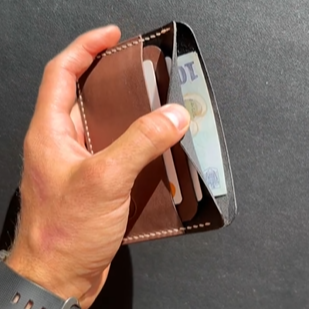 Premium Rustwood Leather Men Wallet