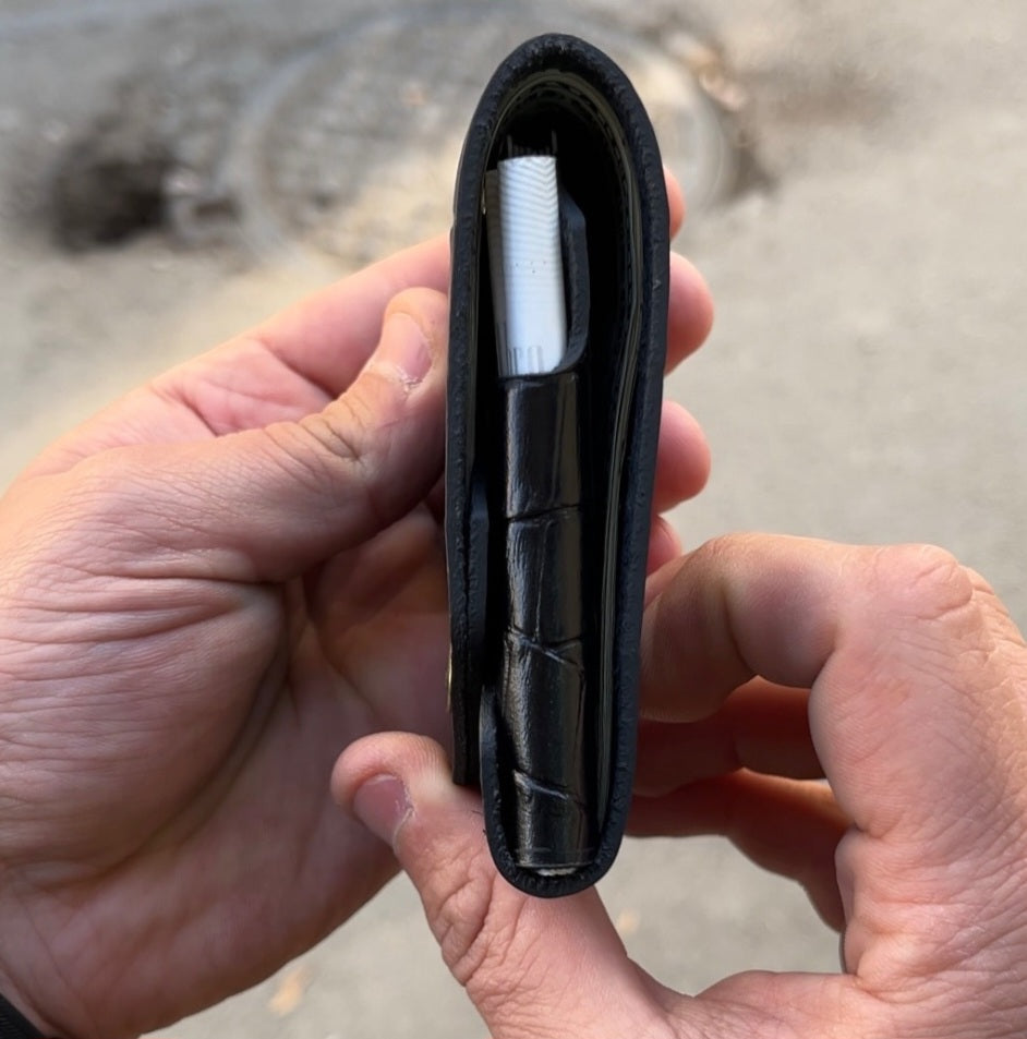 Premium Croc Flip Cardholder