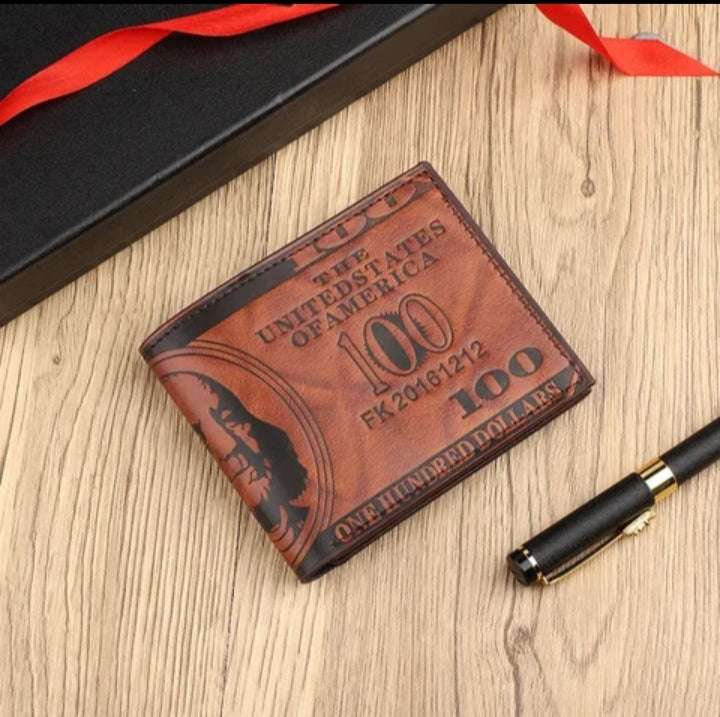 Premium Met Leather Men Wallet