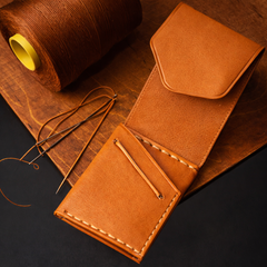 Premium Tan Flap Men Wallet