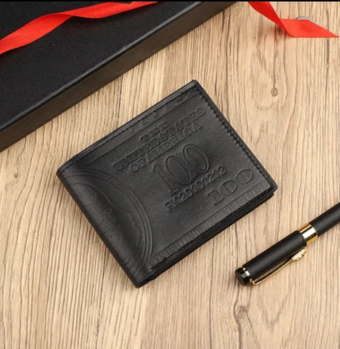 Premium Met Leather Men Wallet